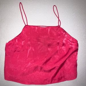 Hot pink Forever 21 tank